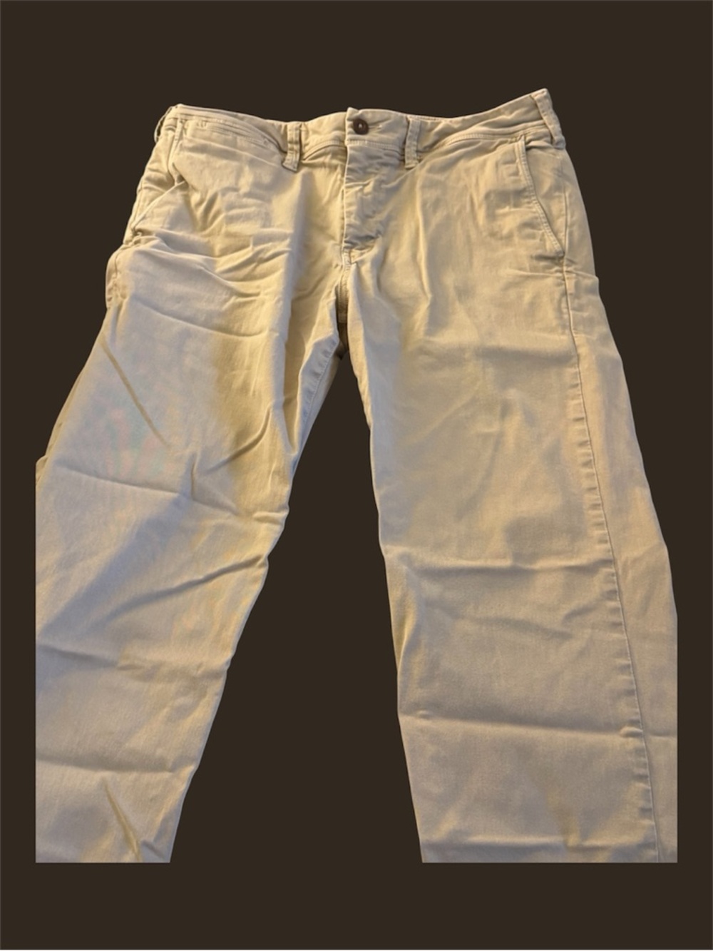 American Eagle Outfitters Men's Extreme Flex Chino Pants - Light Tan